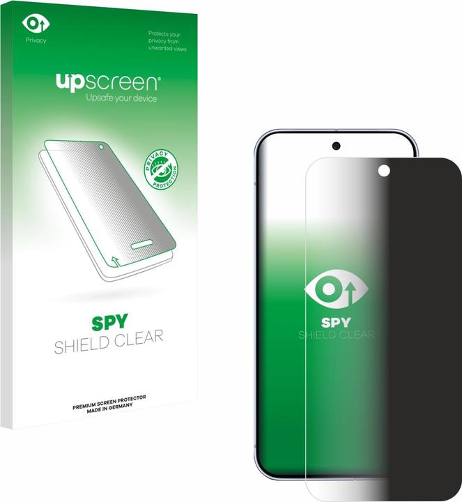 upscreen Sichtschutzfolie für Google Pixel 10 Pro XL Anti-Spy Privacy Folie Blaulicht-Schutz (1 Stk., Google Pixel 10 Pro XL)