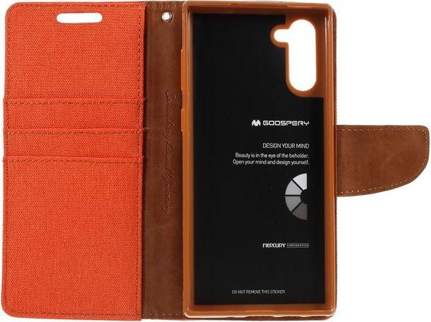 Actual product image Goospery Canvas Diary Series (Samsung Galaxy Note 10)