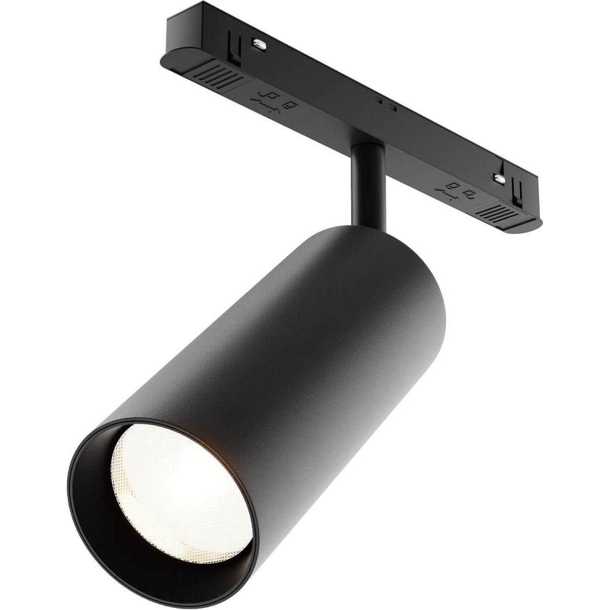 Maytoni, Zubehör Beleuchtung, Focus Magnet-Schinensystem EXILITY 48V LED Stromschienenleuchte 20W 3000K Schwarz 90Ra UGR...