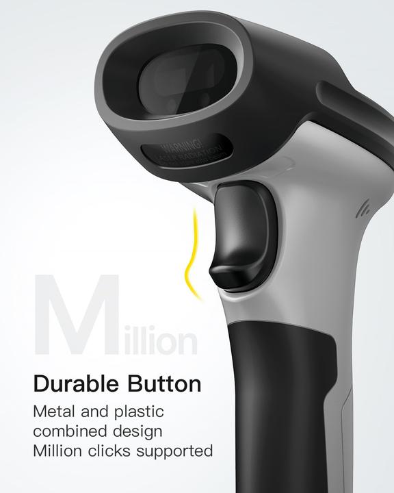 Produktbild Inateck Barcodescanner 70 gray (BCST-70 gray) (1D-Barcodes)