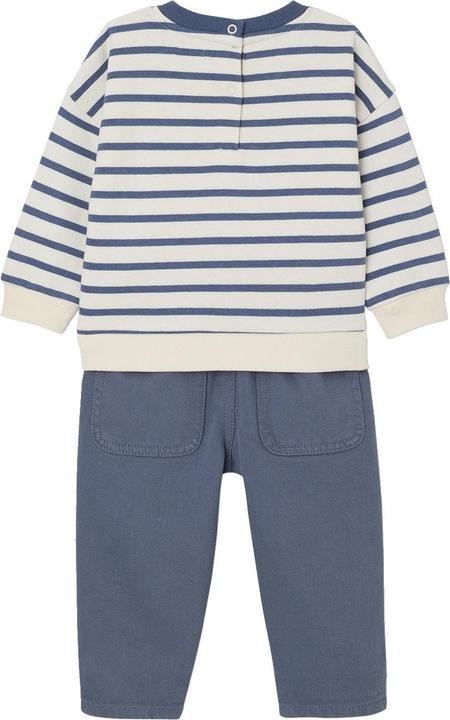 Produktbild Vertbaudet Baby-Set: Rundhals-Sweatshirt & Stoffhose (68)
