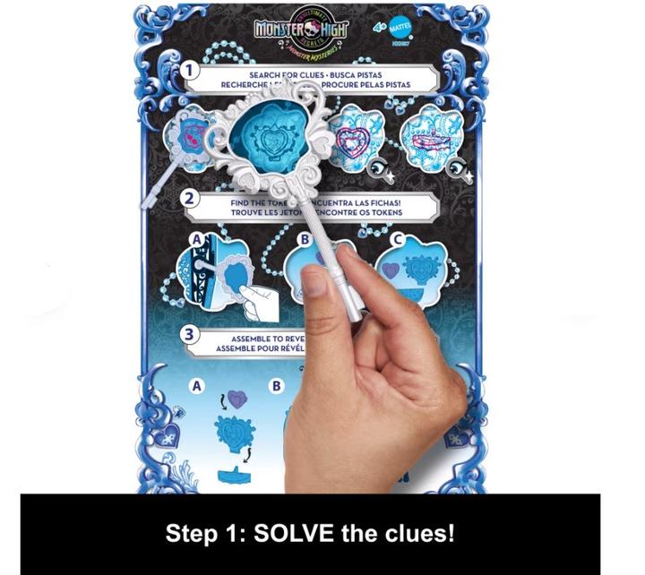 Actual product image Monster High Skulltimate Secrets Abbey Bominable