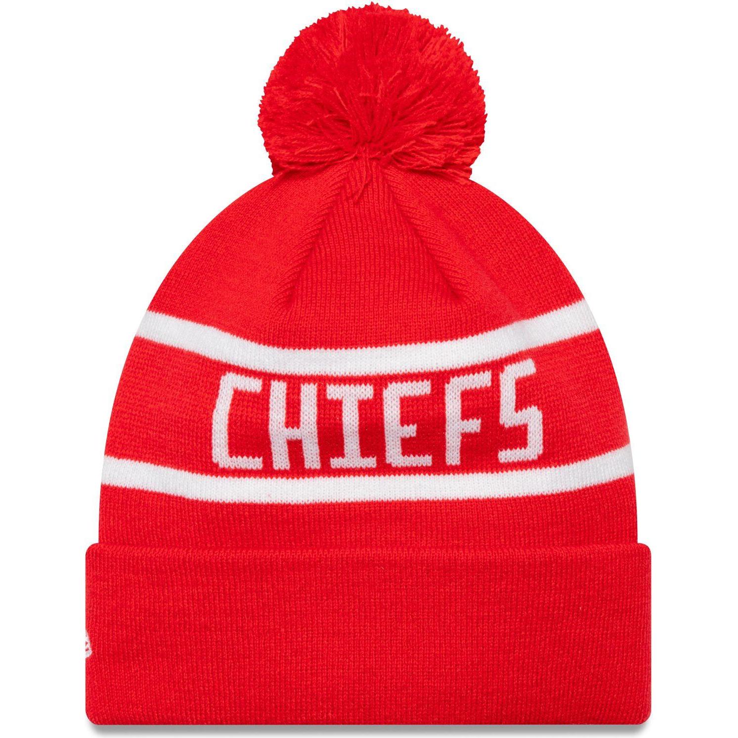 New Era, Herren, Mütze, NFL Winter Mütze - JAKE Kansas City Chiefs, Rot