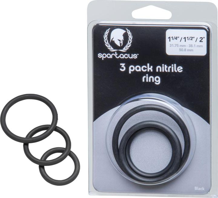 Produktbild Spartacus Cockring Set schwarz