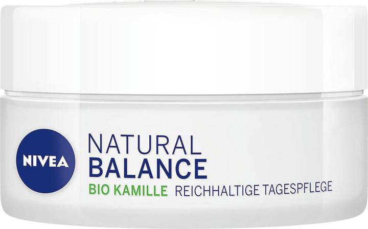 Immagine prodotto NIVEA Crema idratante con camomilla biologica, olio di jojoba e mandorla, per pelli da giorno, secche e