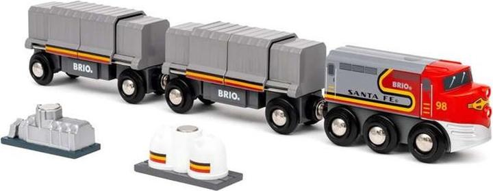 Actual product image Ravensburger BRIO World - 36089 Trains of the World Santa Fe train | Toy train for children aged 3 and over