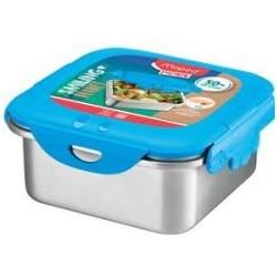 Maped PICNIK Brotdose SMILING PLANET, 1 l, Edelstahl/blau, Lunchbox, Blau