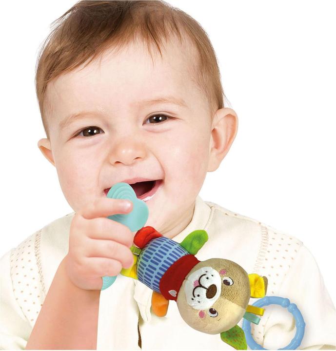 Image du produit Clementoni Bébé - chien en peluche hochet