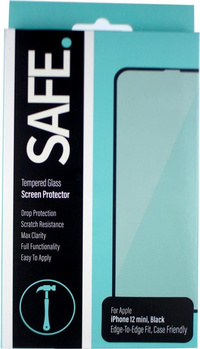 Productafbeelding Safe. Schermbeschermer Hoesje Vriendelijke iPhone 12 mini (1 Stuk, Apple iPhone 12 mini)