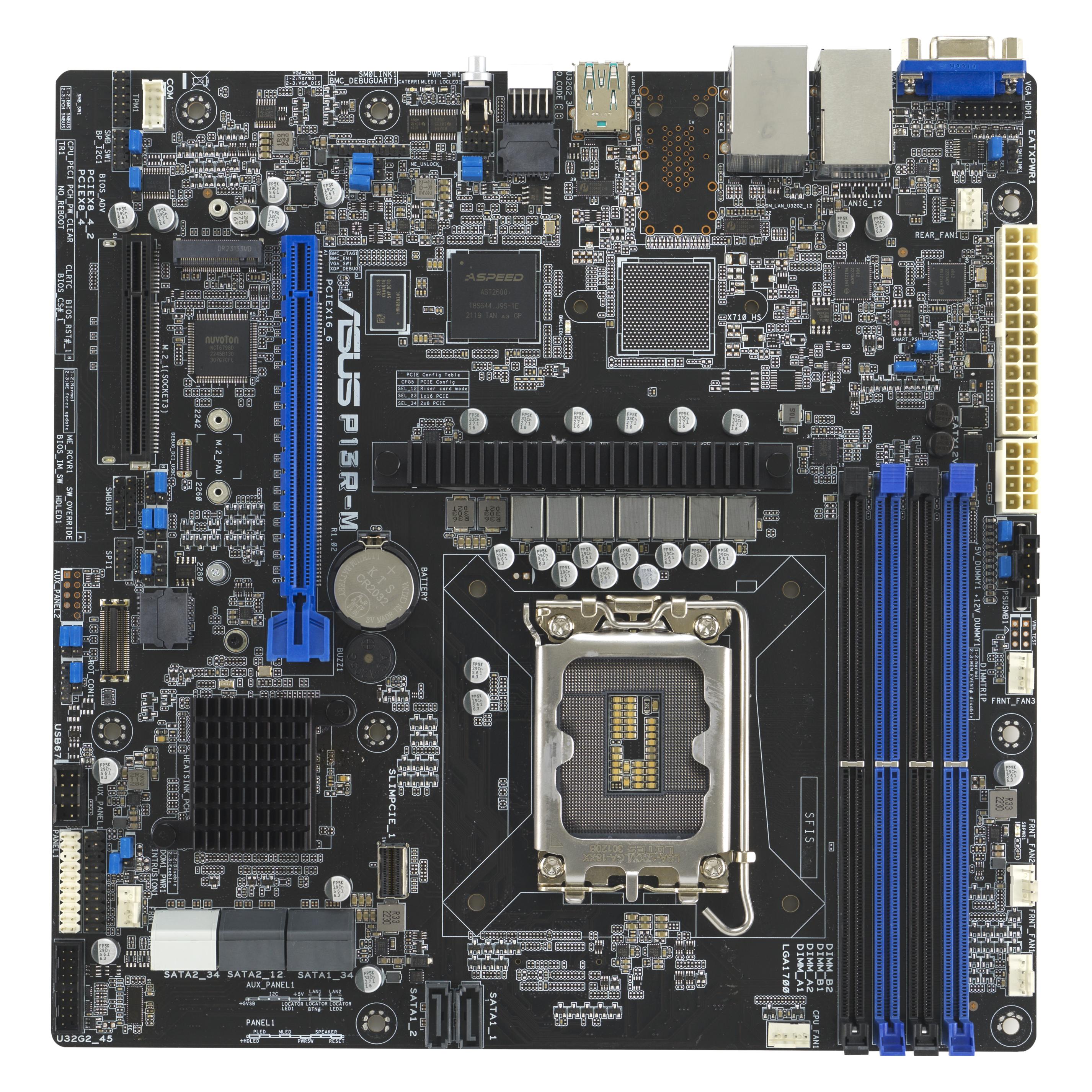 ASUS P13R-M (LGA 1700, mATX), Mainboard
