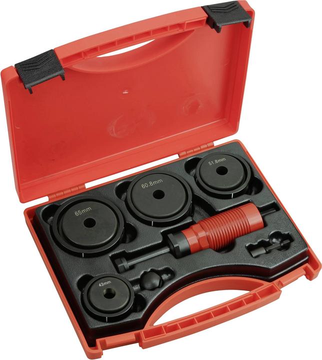 Toolcraft Stanzwerkzeugsatz für Akku-Schlagschrauber 43 - 65mm