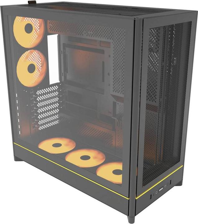 Produktbild Montech HS01 PRO (schwarz, Tempered Glass) (ATX, mATX, Mini-ITX)