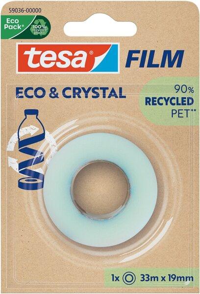 Actual product image tesa tesafilm® ECO & CRYSTAL adhesive tape 10m:19mm (19 mm)
