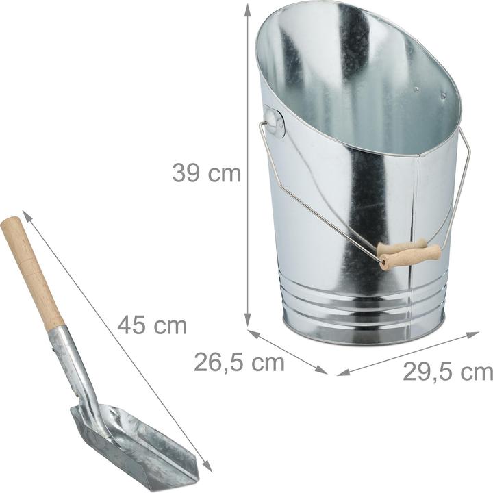 Actual product image Relaxdays Coal bin