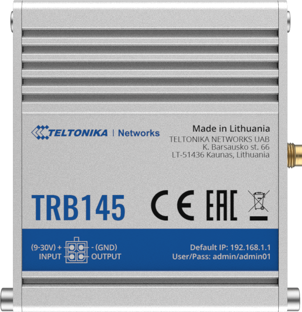 Actual product image Teltonika TRB145 Gateway