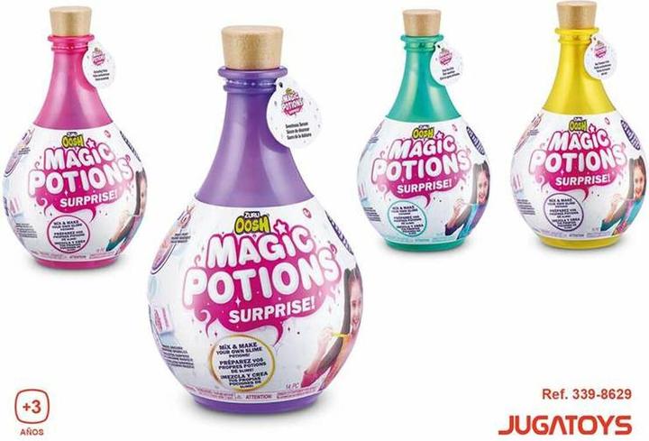 Actual product image Zuru Slime crackling foam 4-pack cardboard 6 pieces