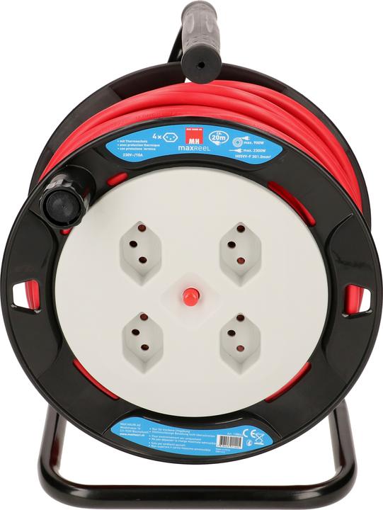 Image du produit Max Hauri maxReeL 4x type 13, H05VV-F3G1.0 (20 m, 1 mm²² mm)