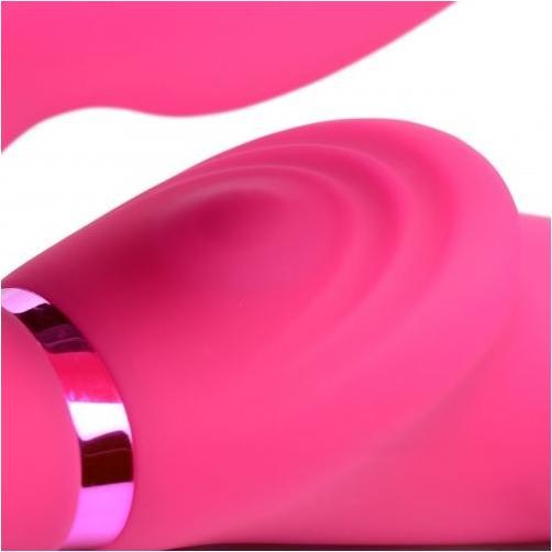 Produktbild XR Brands GPulse Vibrierender halterloser Dildo mit Fernbedienung Rosa