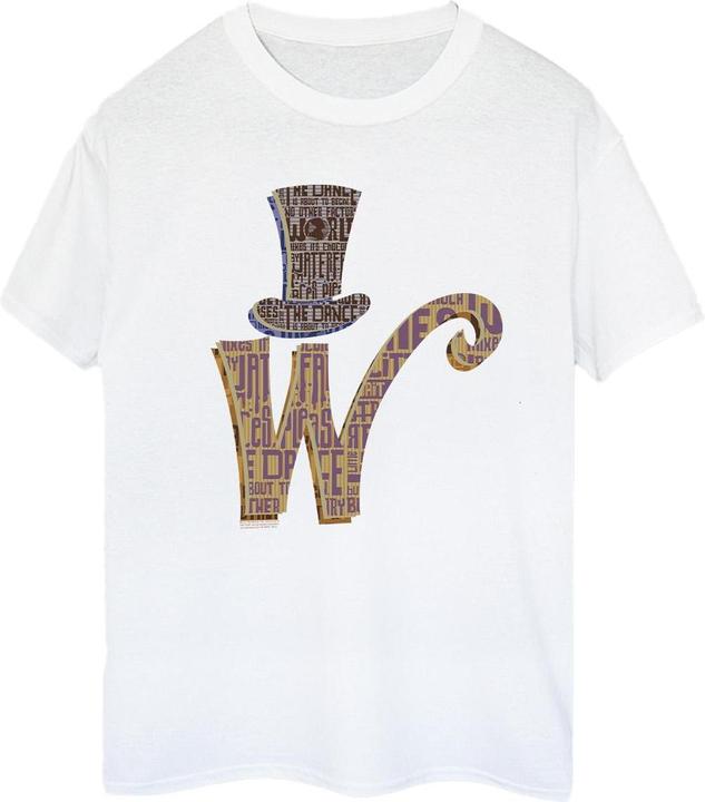 Produktbild Willy Wonka & the Chocolate Factory W Logo Hat TShirt (5XL)