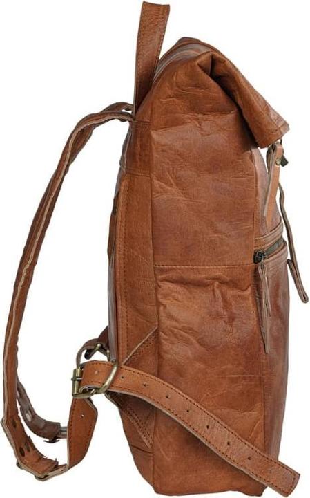 Actual product image Only-Bags.Store Leather backpack with roll closure