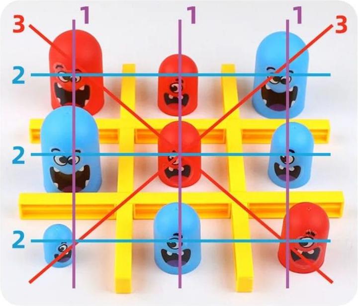 Produktbild Hermex Tic Tac Toe (2 Spieler)