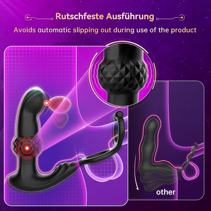Immagine prodotto Eherson Analvibrator mit Cock Rings und Fernbedienung