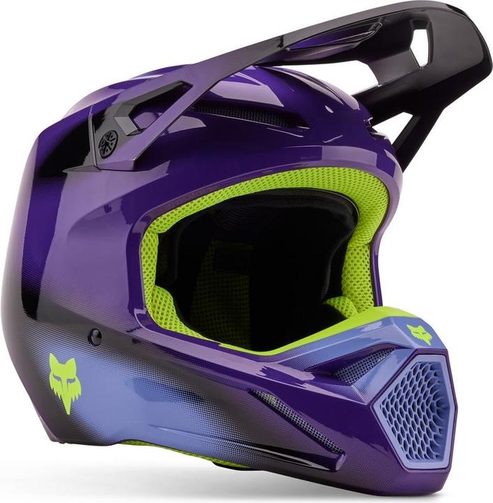Produktbild Fox Helmet 24 V1 Interfere Blk/Blu (60 - 62 cm)