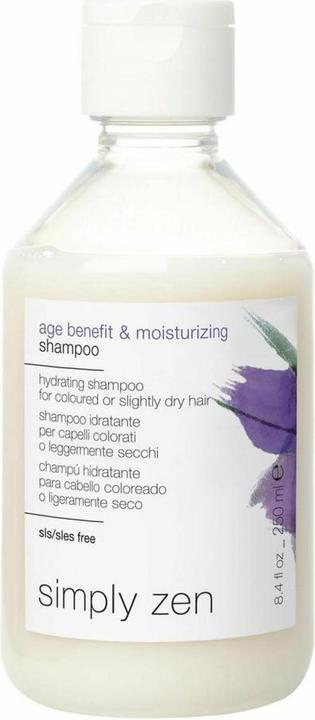 Produktbild Simply Zen Age Benefit & Moisturizing Shampoo 250 ml (Flüssiges Shampoo, 250 ml)