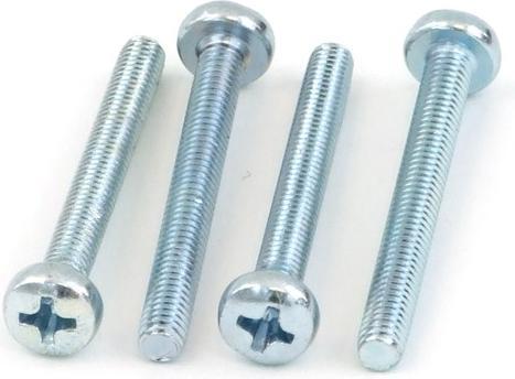 Produktbild Aquatuning Schrauben M4 x 30mm Kopf (4 Stück)