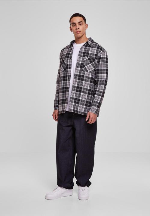 Produktbild Urban Classics Padded Checked Shirt Jacket (L)