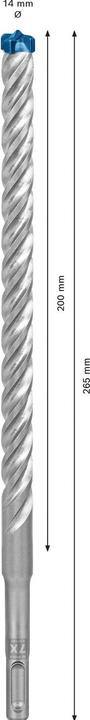 Actual product image Bosch Professional Zubehör Hammer drill Expert SDS-7X (14 millimetres)