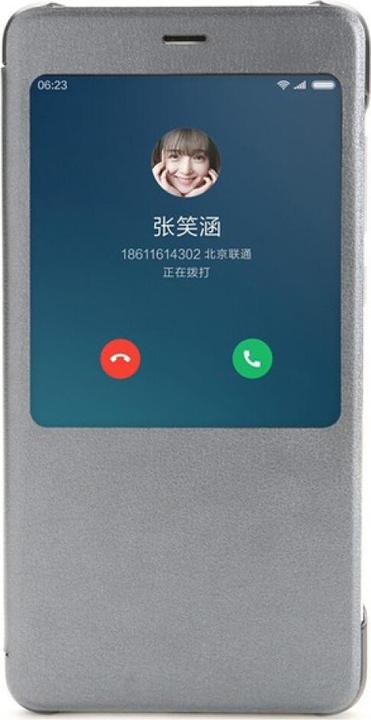 Xiaomi View Flip Redmi Note 4 Silver (Asia Blister) (Xiaomi Redmi Note 4)