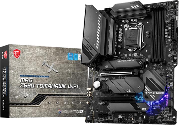 Produktbild MSI MAG Z590 TOMAHAWK WIFI (LGA 1200, Intel Z590, ATX)