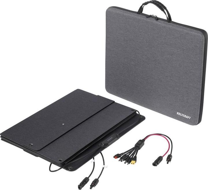 Produktbild Voltcraft VC-SP 120W 18V VC-13132620 Solar-Ladegerät Ladestrom Solarzelle 6.18 A (120 W, 4.64 kg)
