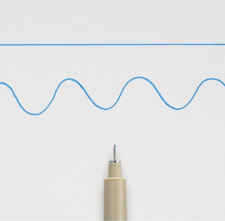 Actual product image Sakura Fineliner Pigma Micron 02 blau 0,3mm (Blue, 1 x)