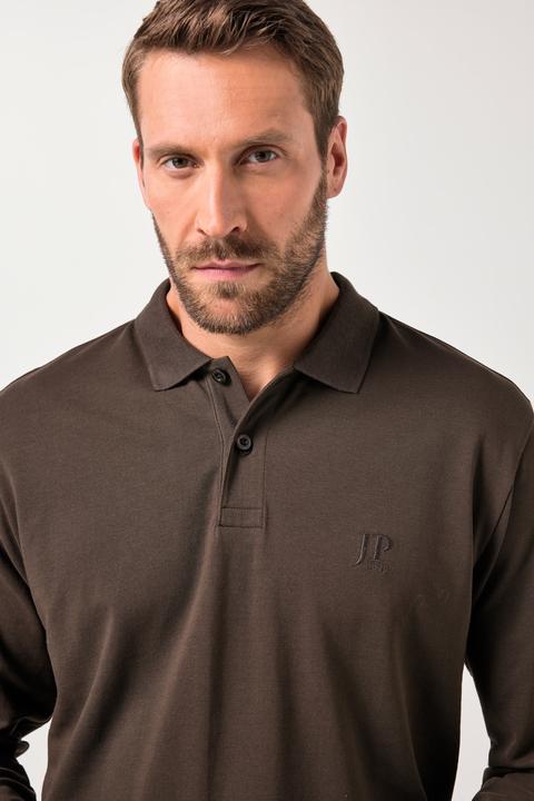 Immagine prodotto JP1880 Poloshirt, Bauchfit, Basic, Langarm, Piqué, XXL bis 8 XL (4XL)