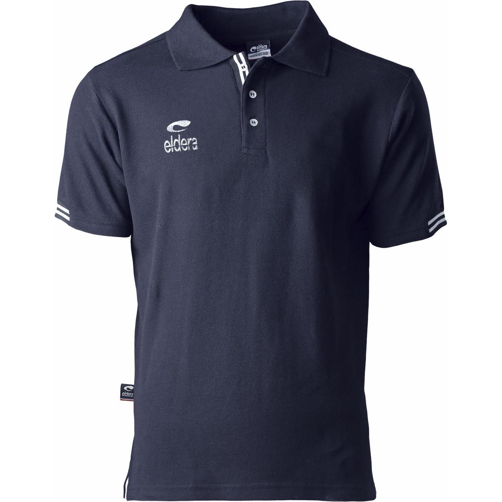 Eldera, Herren, Shirt, polo sao, Blau, (XXS)