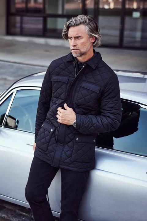 Immagine prodotto Boston Park Steppjacke, Hemdkragen (L)