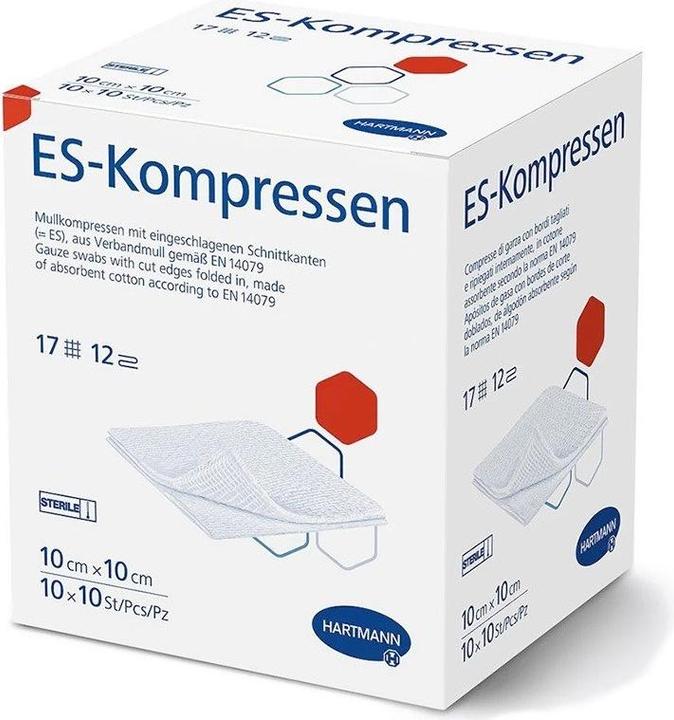 Actual product image Hartmann ES-Kompresse 10x10cm 12fach steril