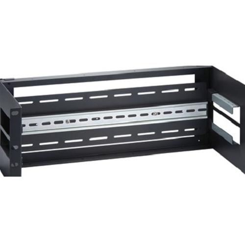 Moxa Rackmontagesatz - 4U - 48.3 cm (19") - für AWK-3121, IMC-101, Netzwerkadapter, Schwarz, Silber