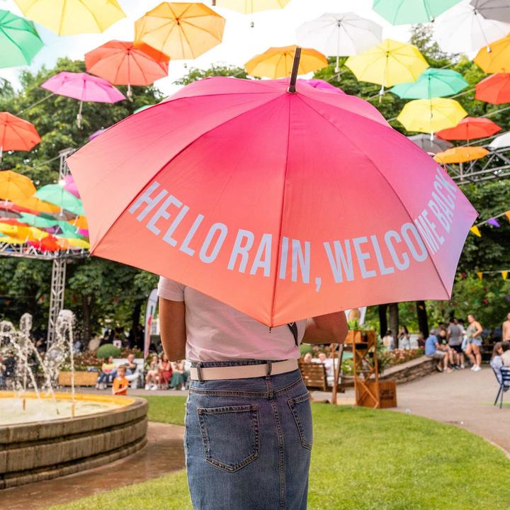 Actual product image Fisura Stockschirm Rain, welcome back