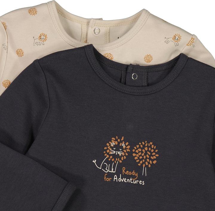 Produktbild La Redoute Collections 2er-Pack Strampler (86)