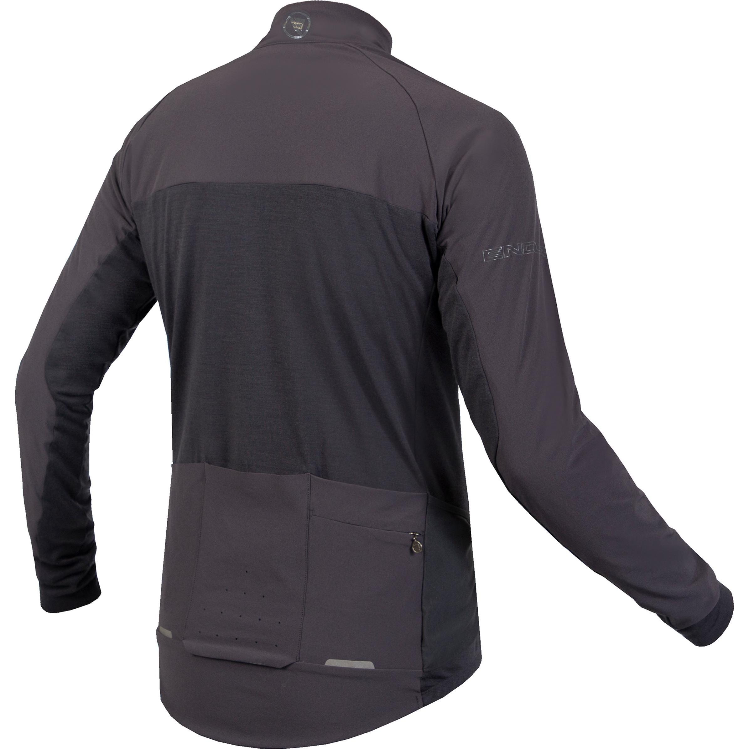 Thumbnail - Endura, Herren, Velotrikot, GV500 Trikot (langarm) (M), Schwarz, M