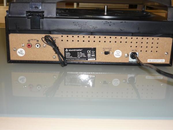 Actual product image Soundmaster Pl186h (Manual)
