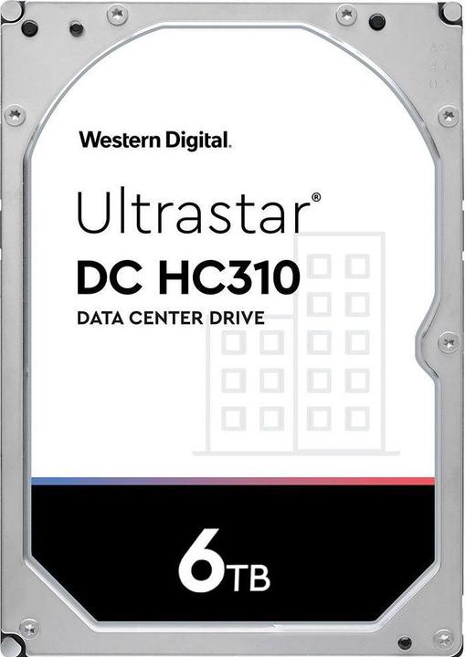 Productafbeelding WD Ultrastar DC HC310 (7K6) (6 TB, 3.5", CMR)