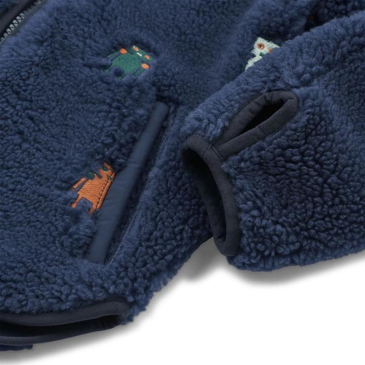 Immagine prodotto Liewood Giacca in pile Mara con cappuccio Robots Indigo (122)