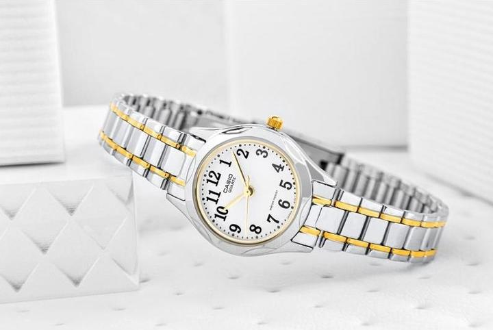 Produktbild Casio Damenuhr LTP-1275SG-7BDF + BOX (Analoguhr, 25 mm)