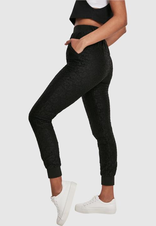 Actual product image Urban Classics Ladies Lace Jersey Jog Pants (L)