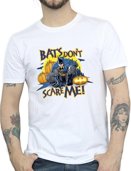 Immagine prodotto Maglietta Batman Bats Don't Scare Me Uomo (S)