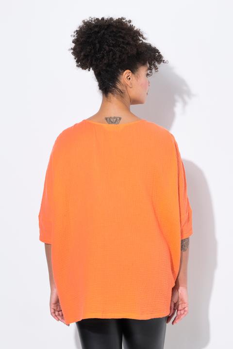 Actual product image Miamoda Bluse, oversized, Musselin, 3/4-Ärmel (46, 48)
